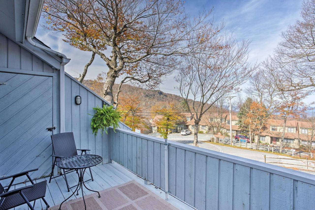 Pet-Friendly Beech Mountain Condo Steps To Slopes Kültér fotó