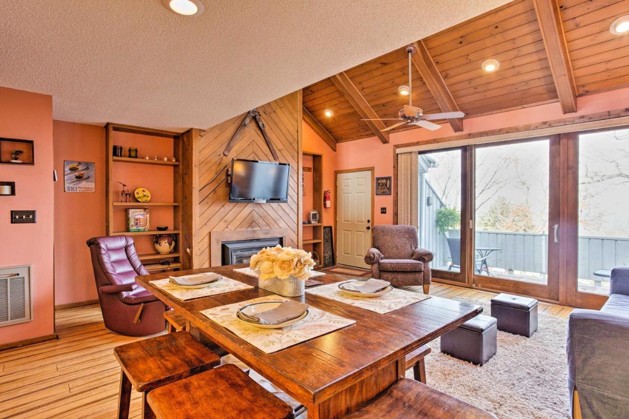 Pet-Friendly Beech Mountain Condo Steps To Slopes Kültér fotó