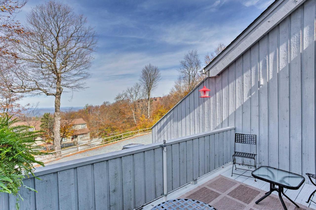 Pet-Friendly Beech Mountain Condo Steps To Slopes Kültér fotó